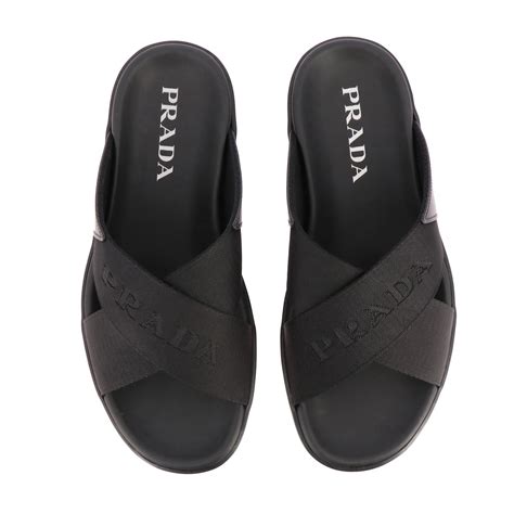 mens prada sandal|Prada sandals price.